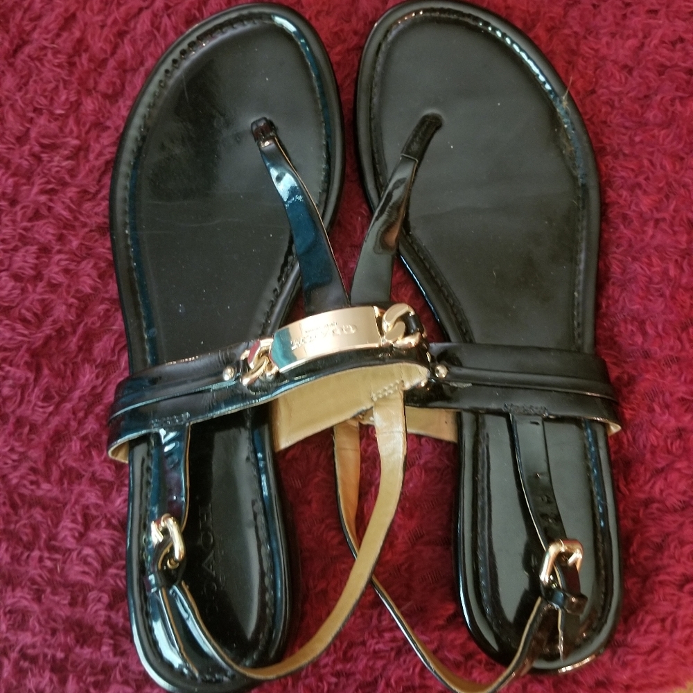 Coach Patten leather sandle